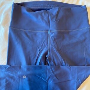 Lululemon Wunder Train Leggings in Water Drop Size 10 Length 25”